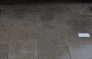 Kırklareli’nde sağanak ve dolu etkili oldu