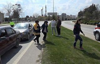 Kırklareli’nde zincirleme trafik kazası