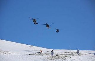 Kış saha tatbikatı başarıyla tamamlandı