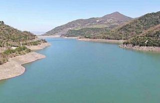 Kocaeli’nin içme suyunu karşılayan barajda su...