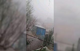 Komşu ülkelerde etkili olan dolu Türkiye’ye geliyor