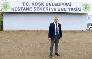 Köşk Belediyesi’nin ‘Kestane Şekeri Tesisi’...
