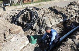 Köyceğiz’de, arızalanan hatlar yenileniyor