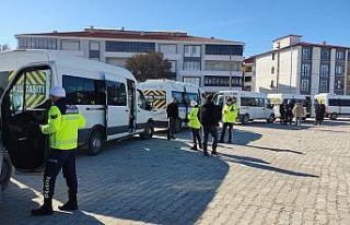 Kulu’da öğrenci servis araçları denetimi devam...