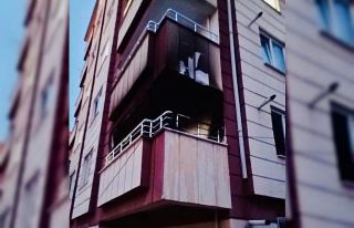 Kurtalan’da lojmanda yangın paniği