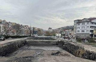 Lavuar Alanında temel atma çalışması başladı