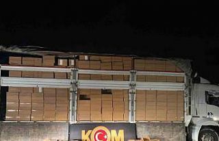 Malatya’da 7 milyon 250 bin adet makaron ele geçirildi