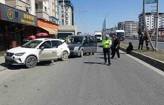 Malatya’da üç araçlı zincirleme kazada: 1 yaralı