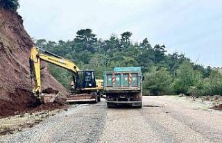 Manisa’da yol çalışmaları hız kesmeden sürüyor