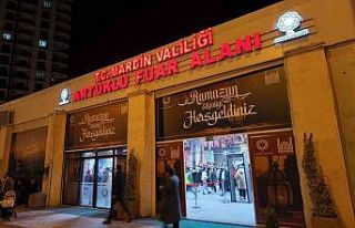 Mardin’de "Ramazan Sokağı"na vatandaşlardan...