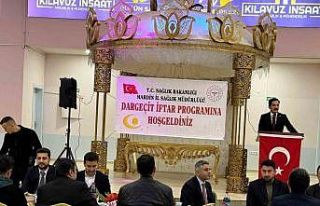 Mardin’de sağlık çalışanları iftarda bir araya...