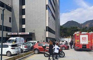 Marmaris Devlet Hastanesi’ndeki yangın UPS kablolarından...