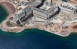 Marmaris’te milli park alanındaki otel inşaatına...