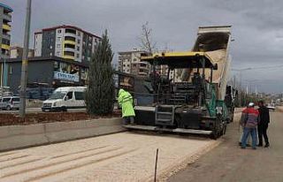 Maşuk yolunda 3’üncü etap asfaltlama çalışmalarına...