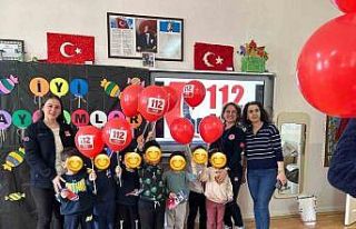 Menteşe’de minik öğrencilere 112 farkındalık...