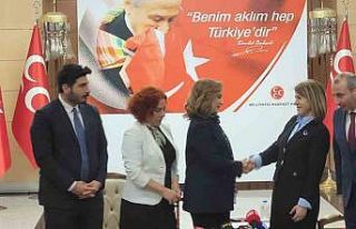 MHP ile DEM Parti ilk kez bayramlaştı