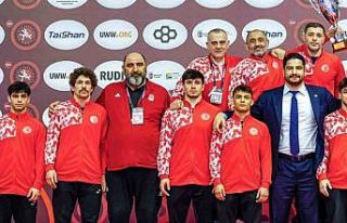 Milliler, U23 Avrupa Güreş Şampiyonası’nı 3...