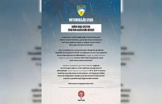 Niğde için zirai don uyarı yapıldı