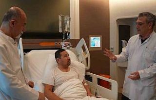 Öksürüğü için gitmişti, kalbinde tümör olduğu...