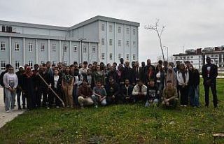 OMÜ’de 50. yıl için 50 fidan dikildi