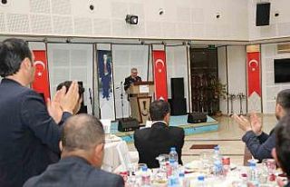 Orgeneral Çardakçı, güvenlik korucularıyla iftarda...