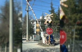 Polatlı’da hemzemin geçitte yaşanan bariyer arızası...