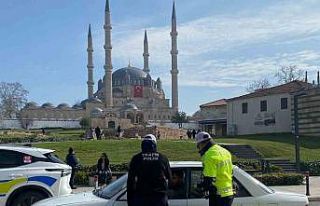 Polis ekiplerinden bayram denetimi
