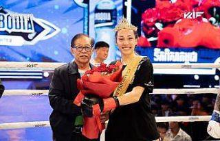 Ringlerin Kurdu Nefise, Kamboçya’da kazandı