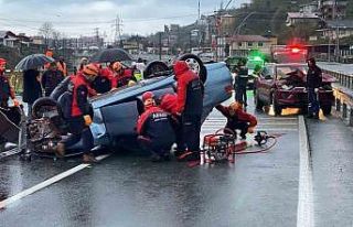 Rize’de otomobil ile cip çarpıştı: 1 ölü