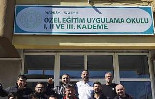 Salihli Beşiktaşlılar Derneği, özel çocukları...