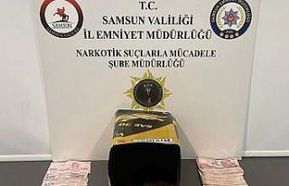 Samsun’da 650 gram bonzai ele geçirildi