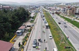 Samsun’da bayram öncesi sürücülere sıkı denetim