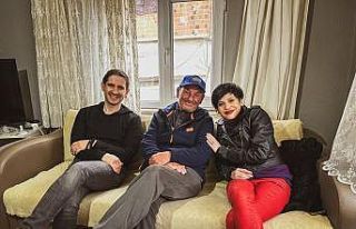 Sanatçı Aydilge, Yaren Leylek ve Adem amcayı ziyaret...