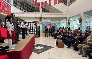 Şehit Ayhan Kıymacı isminin verildiği okulda anıldı