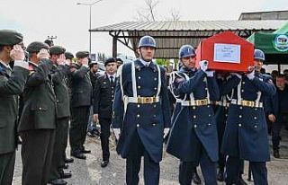 Serik’te terör gazisi törenle defnedildi