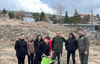 Seyitgazi’de 700 fidan toprakla buluştu