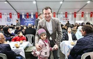Silivri’de Ramazan’ın ilk iftarı şehit aileleri...