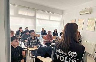 Sinop’ta sürücü kursu kursiyerlerine narkotik...