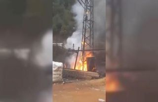 Sinop’ta trafo yangını