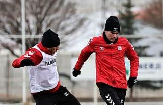 Sivasspor’da Adana Demirspor maçı hazırlıkları...
