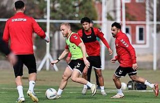 Sivasspor’da Adana Demirspor mesaisi