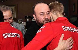 Sivasspor’da bayramlaşma töreni