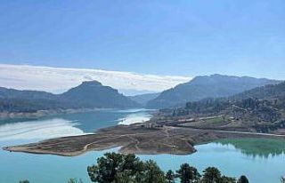 Su çekilince eski köy ortay açıktı