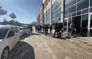 Suç örgütü operasyonunda 6 şüpheli adliyeye...