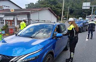 Sürücüler hem denetlendi hem bilgilendirildi