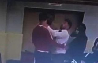 Taekwondo turnuvasında hakem antrenöre kafa attı