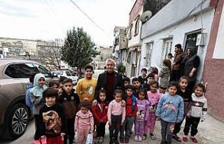 Tahmazoğlu’ndan çat kapı ziyaret