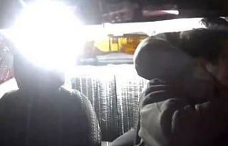 Taksiciye dehşeti yaşatmıştı, silah kullanmamış