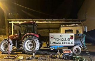 Tam teçhizatlı kaçak kazıya jandarma baskını