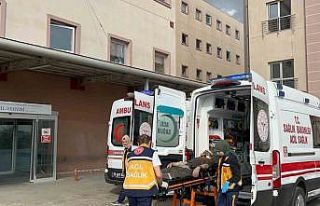 Tekirdağ’da iş kazası: Fırlayan körük tası...